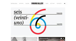 Desktop Screenshot of parkinggallery.es